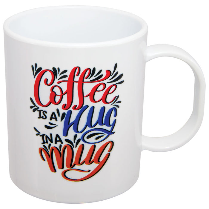 11 Oz White Ceramic Mug