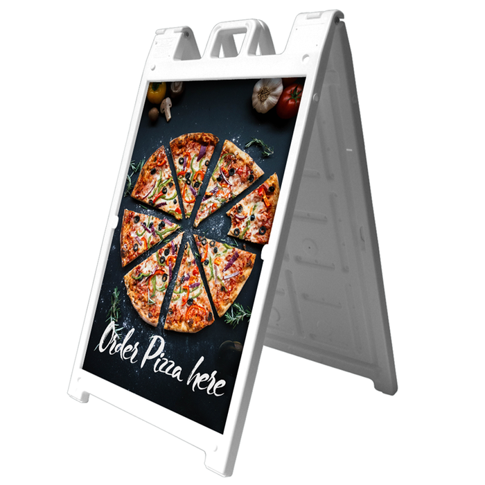 Deluxe Sign Stands - 46.125inH x 27inW