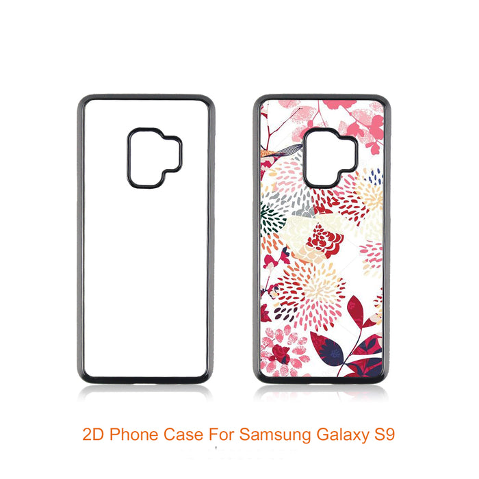 Galaxy S9 DYE Sublimation 2D Hard Plastic Mobile Phone Back Case