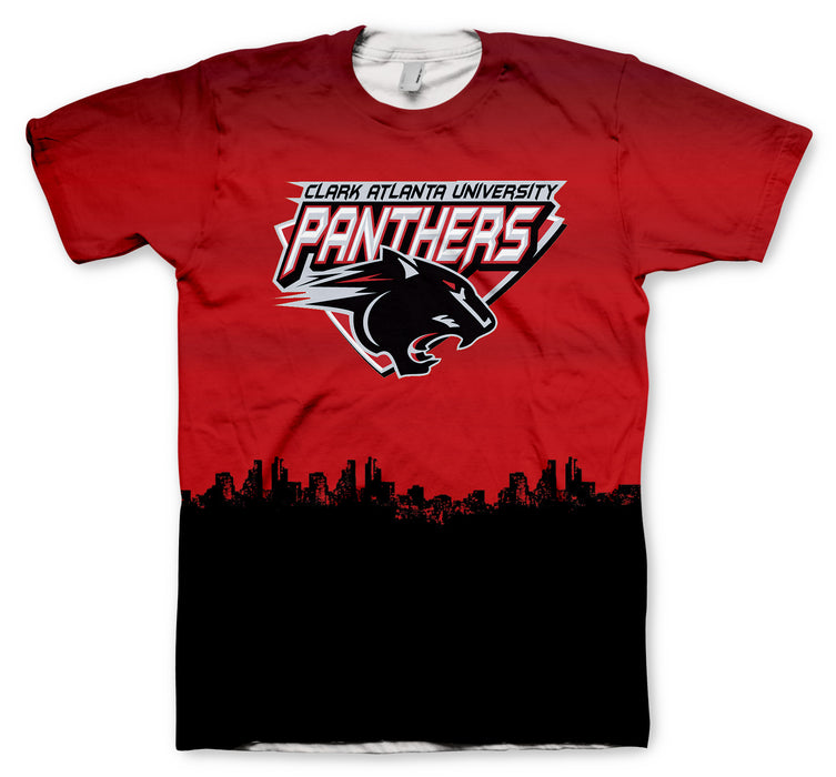 CAU Red & Black Panthers Tee Shirt