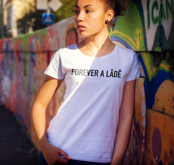 Lade Forever White Tee