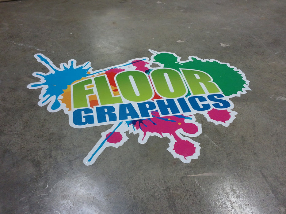 4mil Flexible Vinyl Floor Graphic - Custom Size